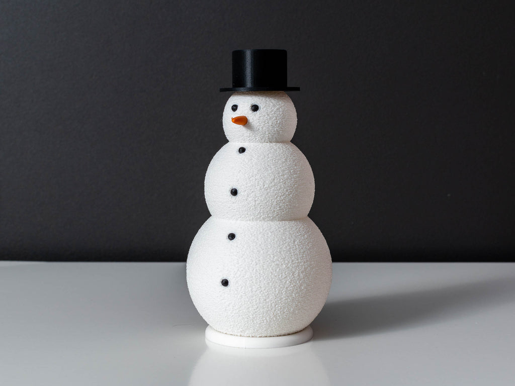 Boneco de Neve com vela LED