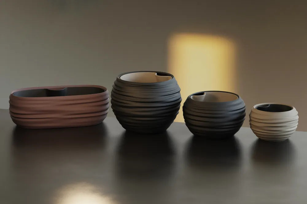 Vaso autoirrigável japonês