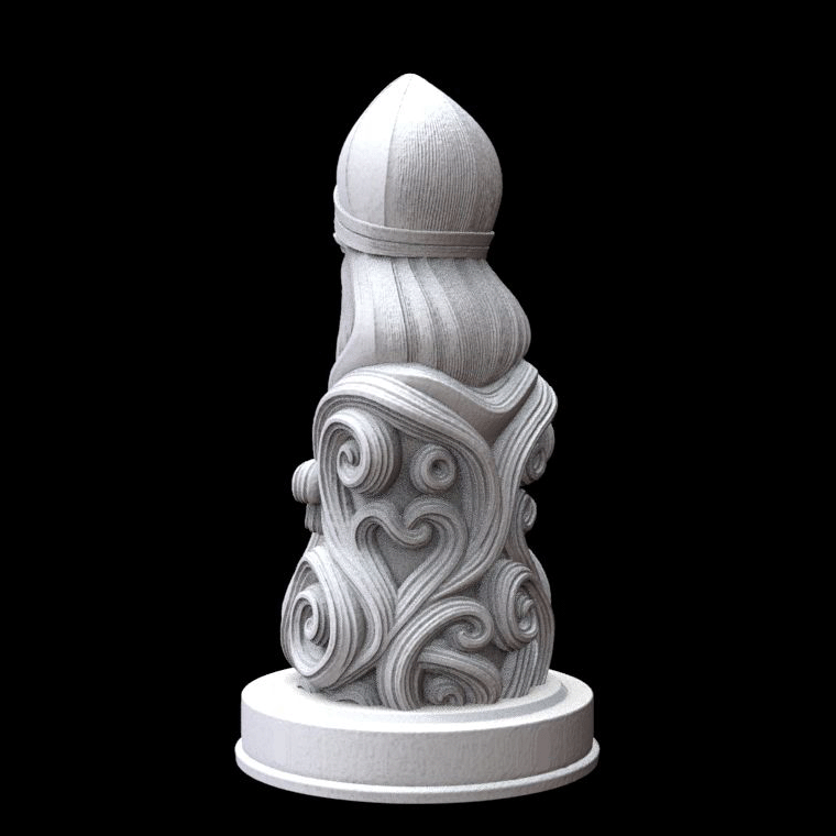 Peças Xadrez Escultural - Edição Limitada