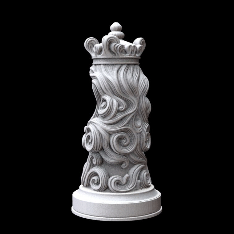 Peças Xadrez Escultural - Edição Limitada