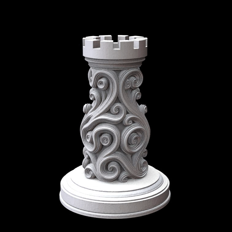 Peças Xadrez Escultural - Edição Limitada