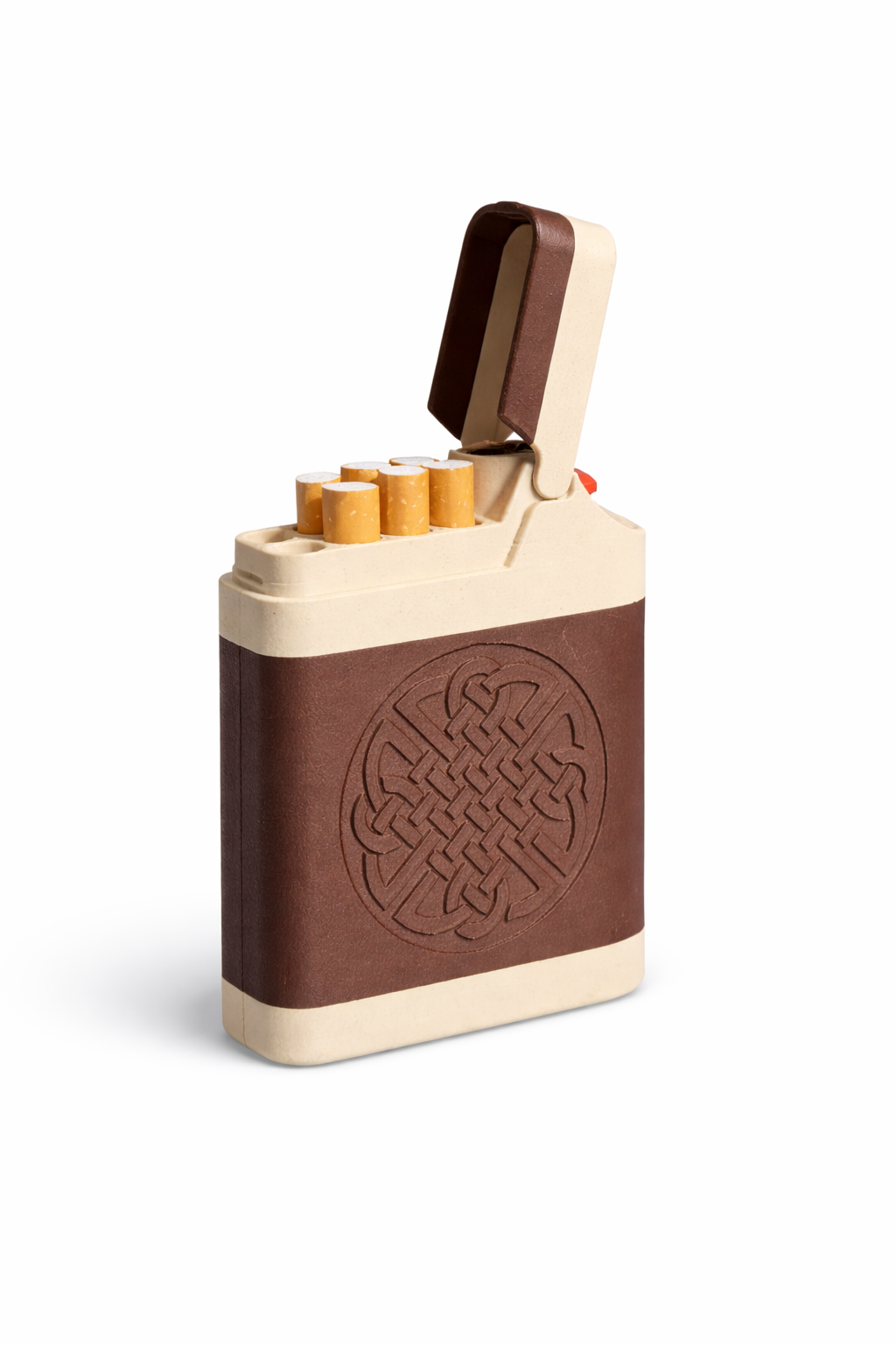 Caixa 8 cigarros c/isqueiro