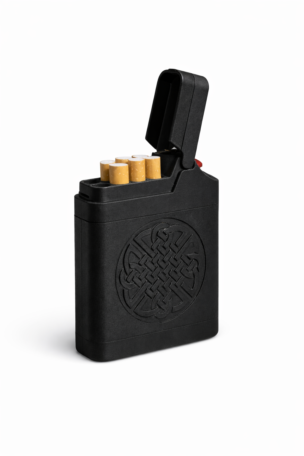 Caixa 8 cigarros c/isqueiro