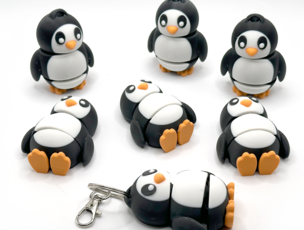 Porta-Chaves Pinguim