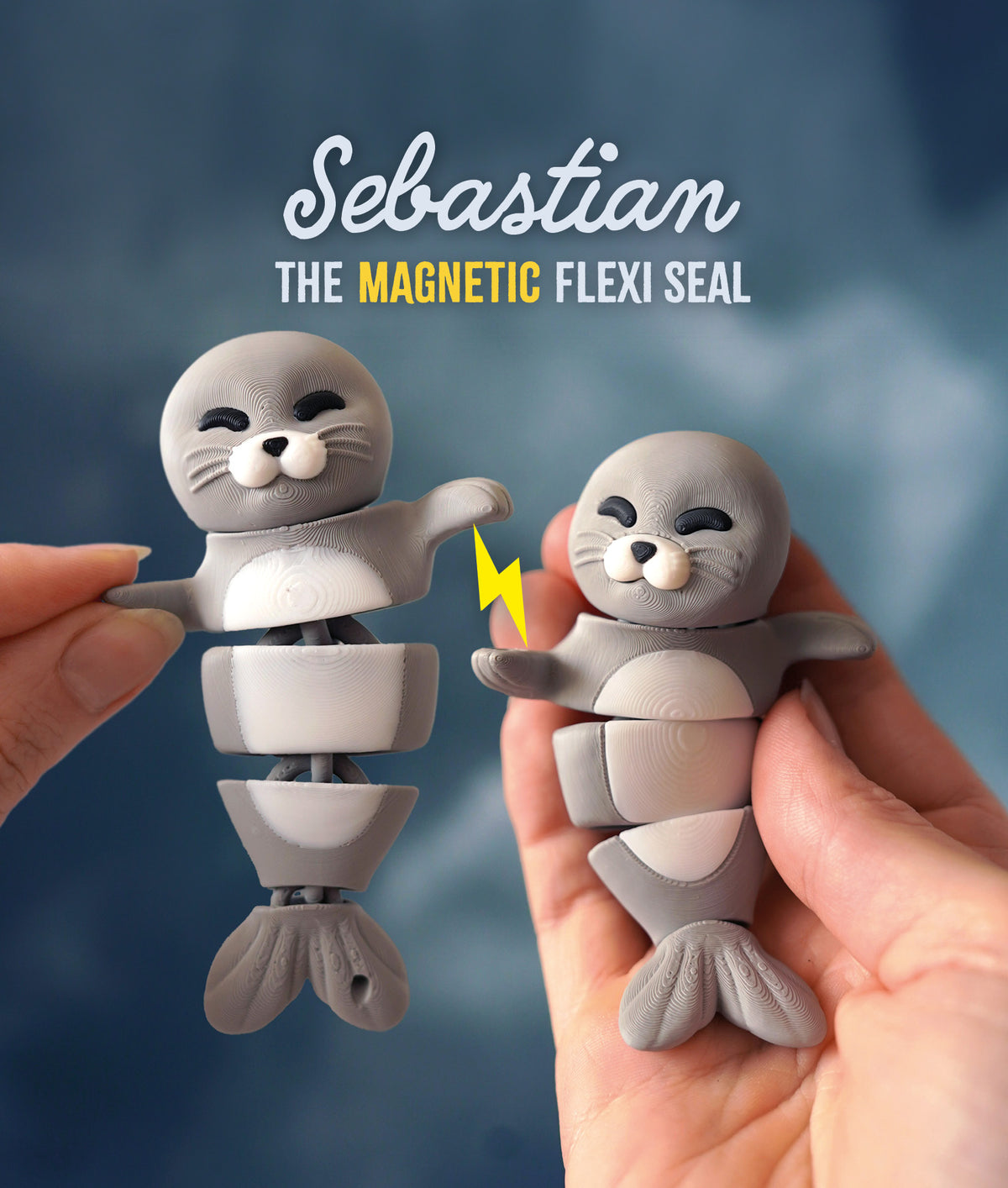 Sebastian - Porta-chaves flexível